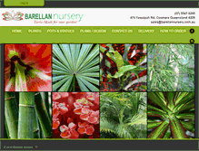 Tablet Screenshot of barellannursery.com.au